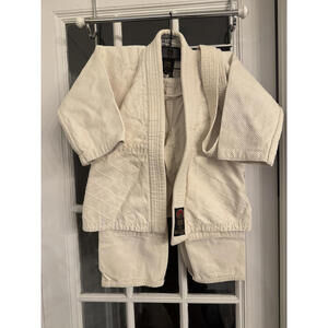 Kids Martial Arts Gi Uniform Set with Belt 5T